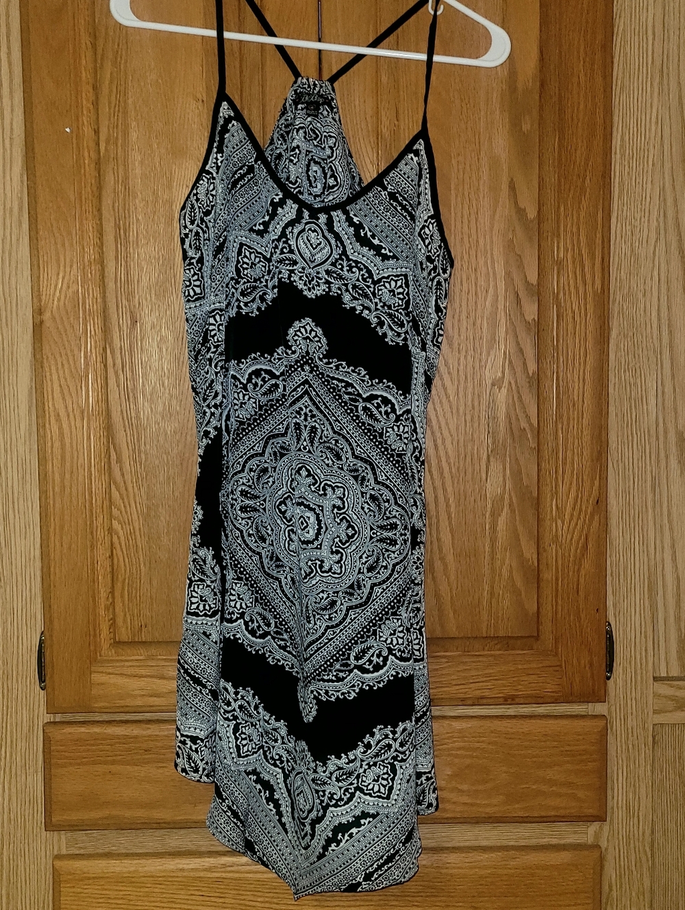 The Bandana Dress With The Handkerchief Hem, Size M
